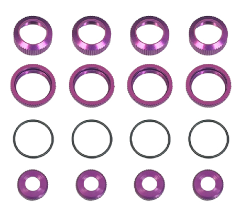 COLOR CHANGE KIT PURPLE FOR BIGBORE DAMPER